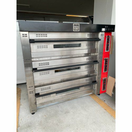 業界最長1年保証】【中古】デッキオーブン 三幸機械 TMC-GGG-31 幅1735
