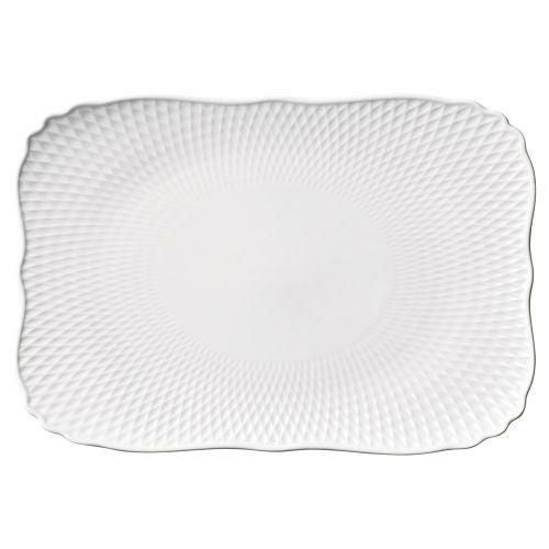 ドルチェリズ長角プレート31cm 30.7×21.3×2.5cm 471-119