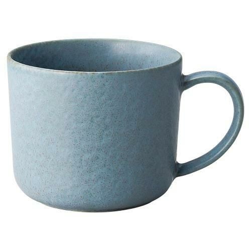 グレージュブルーマグカップ 12.5×9.5×8cm(370cc) 531-369