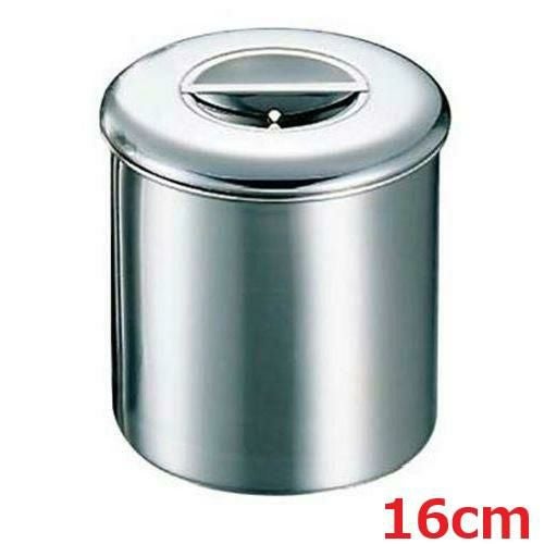 K 18-8 内蓋式 キッチンポット 16cm 手無 / /小物送料対象商品