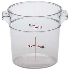 フードコンテナ 丸型 クリアタイプ CAMBRO RFSCW 1　【グループA】