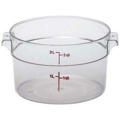 フードコンテナ 丸型 クリアタイプ CAMBRO RFSCW 2　【グループA】