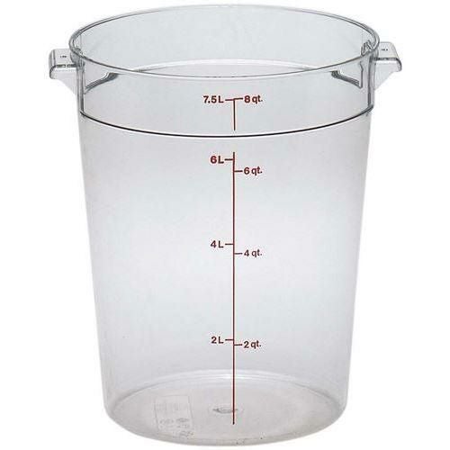 フードコンテナ 丸型 クリアタイプ CAMBRO RFSCW 8　【グループA】