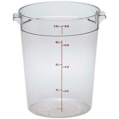 フードコンテナ 丸型 クリアタイプ CAMBRO RFSCW 8　【グループA】