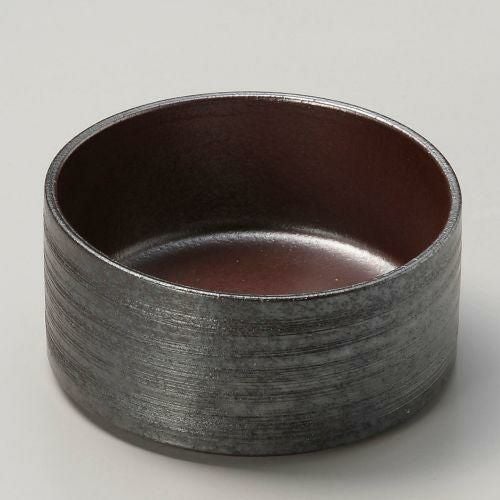 銀吹クシメ切立向付 φ13.3×6cm 041-219