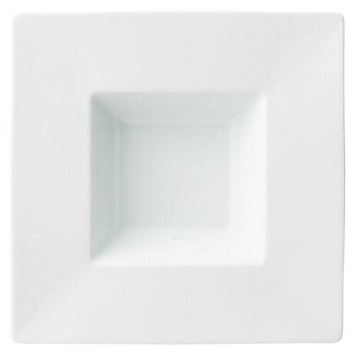 白磁プリムボールL 22.6×22.6×5.1cm 482-059