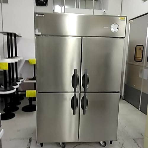 業界最長1年保証】【中古】縦型冷蔵庫 大和冷機 433CD-NP 幅1200×奥行