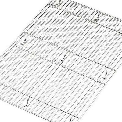 EBM ステンレス 角バットアミ 細目(補強付)12枚取