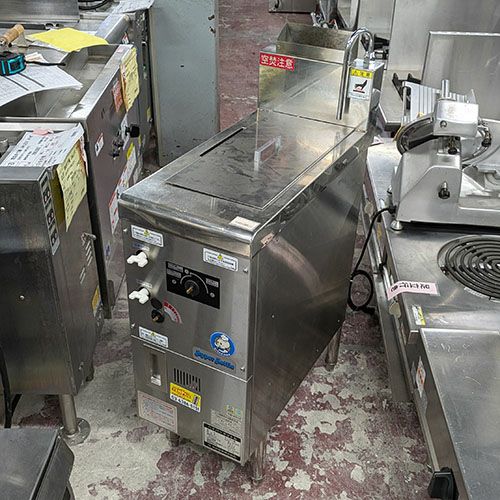 【送料無料】北沢産業 ゆでめん器 ハイパーケットル KHK-103GD LPガス 業界最長1年保証】【中古】ガスゆで麺機 北沢産業 KHK-103GD 幅300
