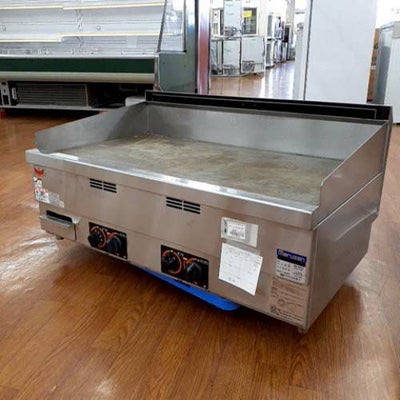 業務用/新品】【タニコー】ガスグリドル 卓上グリドル TGG-90N 幅900 