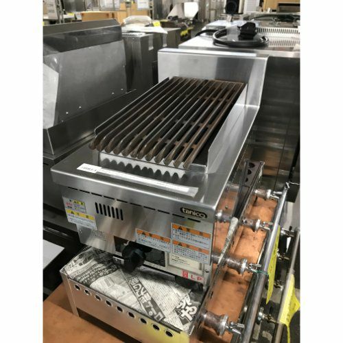 中古　フジマック　ハースグリラー　ステーキグリル　FGG50-3C　LPガス　厨房機器　業務用　サイズ400×500×740㎜　158B-2 業界最長1年保証】【中古】ハースグリラーBG フジマック FGG50-3C 幅