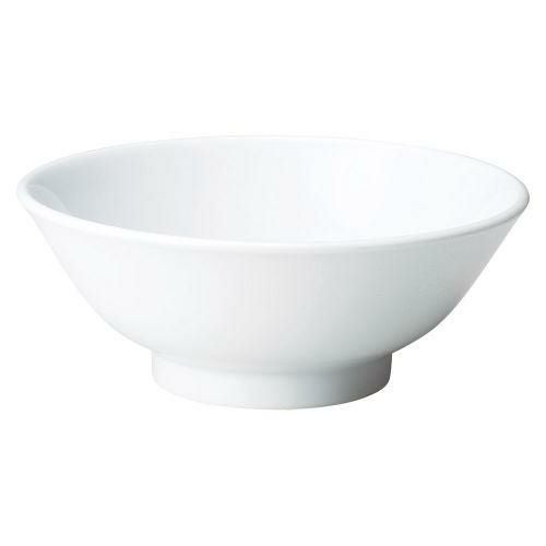 ニューチャイナ白反高台7.0丼 φ21.5×8.6cm 654-138583-139