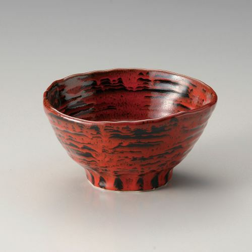 赤柚子三ッ押6.5丼 φ20×10cm 310-179