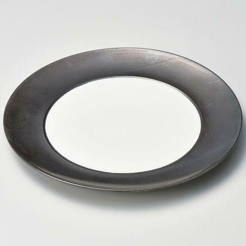 鉄観音リム7寸皿 φ22×2.2cm 172-179