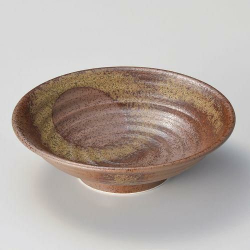 備前風7.0浅口ボール φ20.7×5.7cm 257-169