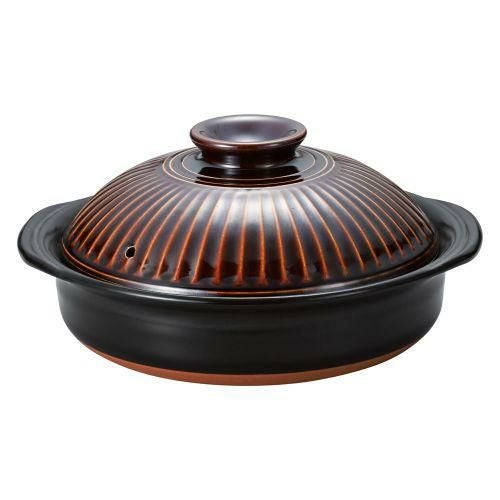 銀峯菊花アメ9号鍋 31×29×15cm(2700cc)(身8cm) 380-699