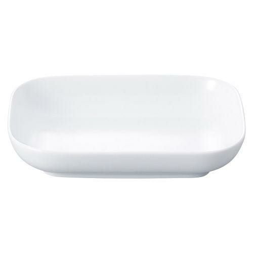 ブランホワイトパーティ皿(小) 18.5×14.5×3.5cm 488-049