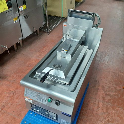 業界最長1年保証】【中古】ガス餃子焼機 2連 マルゼン MGZS-087WB 幅