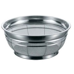 BK 18-8 F型ザル 普通目 25cm 14メッシュ