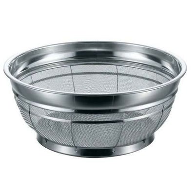 BK 18-8 F型ザル 普通目 25cm 14メッシュ