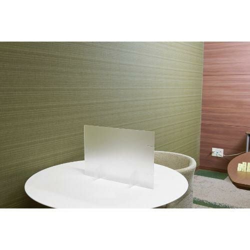 飛沫防止 パーティションボード2way (タテ・ヨコ兼用)  アクリル両面マット板 450×300mm えいむ