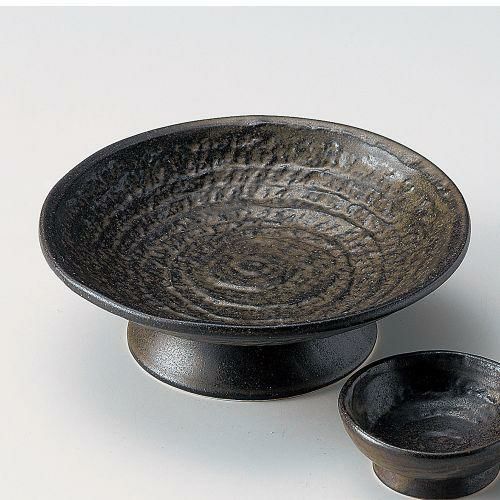 伊賀釉高台6.0皿 φ19.4×6.3cm 028-349