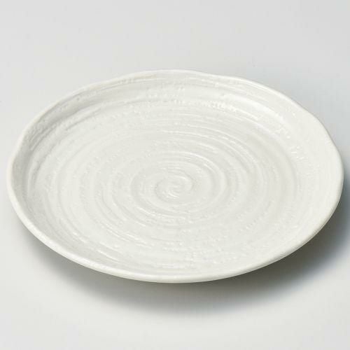 吉祥粉引9.7皿 φ29.3×3.3cm 175-219