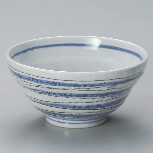 藍流水5.5丼 φ17×8.5cm 319-269