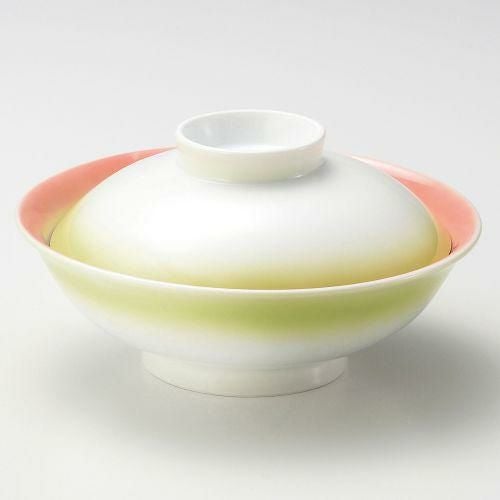 二色吹き蓋向 φ16.5×8.8cm 106-049