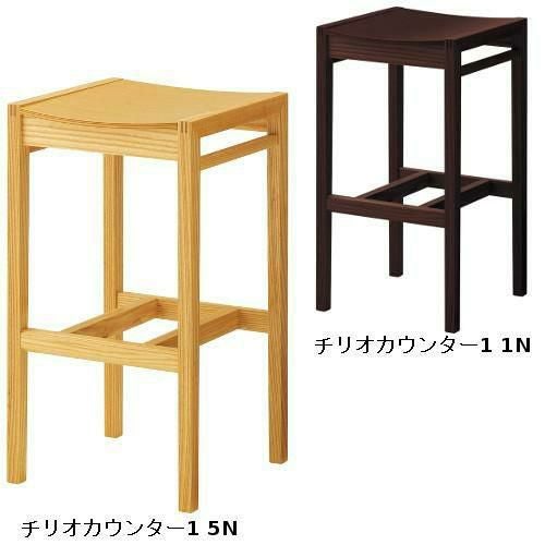 業務用椅子 CRES(クレス) 和風カウンター椅子 チリオカウンター1（板座