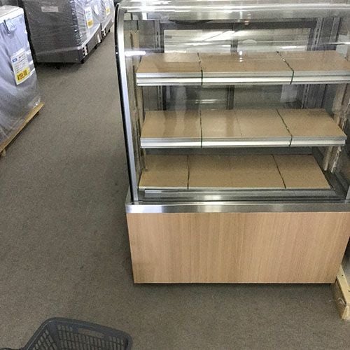 冷蔵ショーケース サンデン TSR-F090X 対面 店舗 業務用 冷蔵庫 洋菓子 精肉 ショーケース 定価60万以上 サンデン 対面冷蔵ショーケース(前開きタイプ) TSR-F90X-D | 無限堂