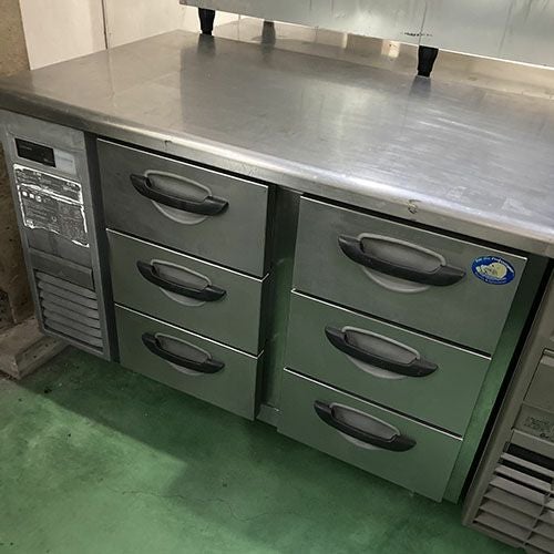 中古】冷蔵ドロワーコールドテーブル フクシマガリレイ(福島工業) YDW