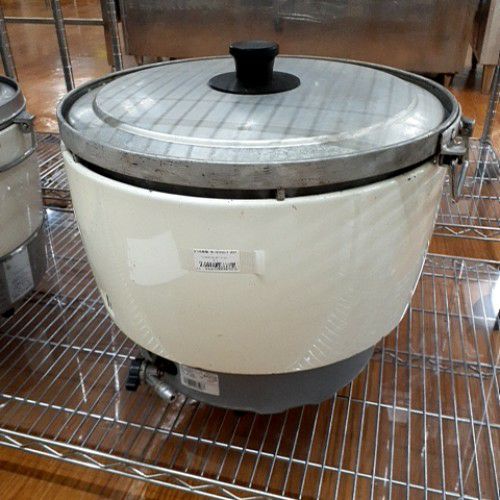 中古】ガス炊飯器 パロマ PR-101DSS-1 幅505×奥行470×高さ450 都市ガス