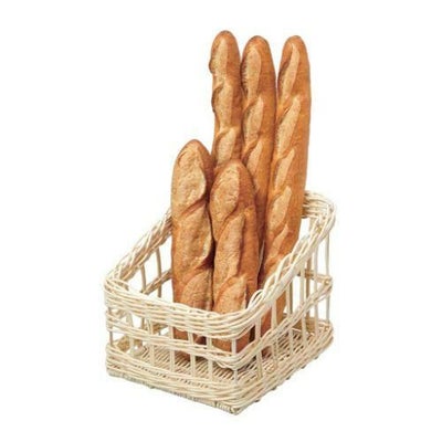 樹脂フランスパンスタンド 角 白 大 91-107A