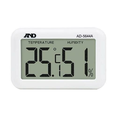 A&D デジタル温湿度計 AD-5644A 白/小物送料対象