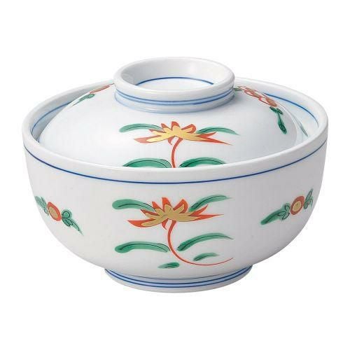 錦宝来円菓子碗 φ11.9×8cm･身11.9×6.2cm 108-089