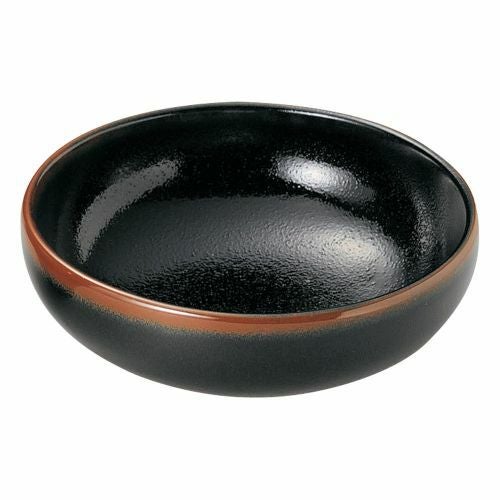 柚子天目丸6.0ボール φ18.5×6.5cm 407-209