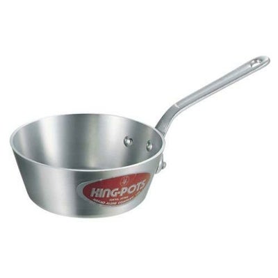 アルミ キング テーパー鍋 (目盛付) 24cm