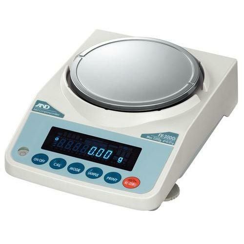 A&D 汎用天びん FX-3000i(ひょう量:3200g 最小表示:0.01g)