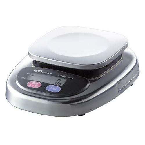 A&D 防塵・防水デジタルはかり HL-3000WP(ひょう量:3000g 最小表示:1g)/小物送料対象