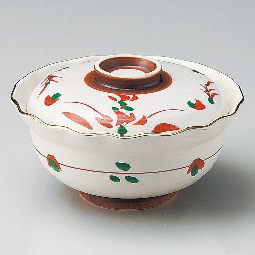 花型はなやぎ円菓子碗(大) 14×8cm 106-079