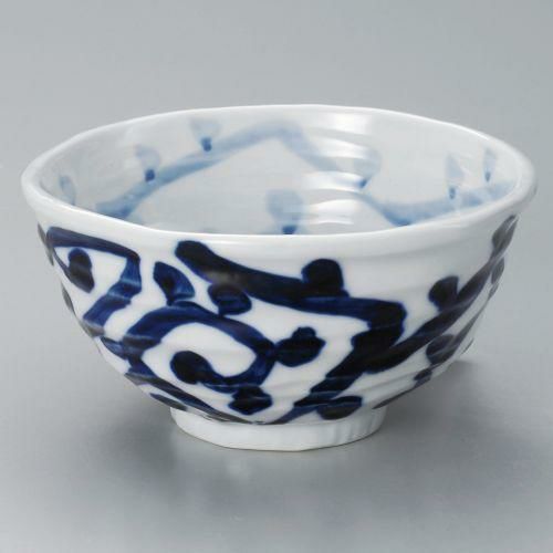 タコ唐草変型大丼 17×16.5×9cm 319-139