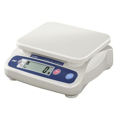 A&D 取引証明用 デジタルはかり SJ-5000(ひょう量:5000g 最小表示:5g)/※総額15000円以上購入で