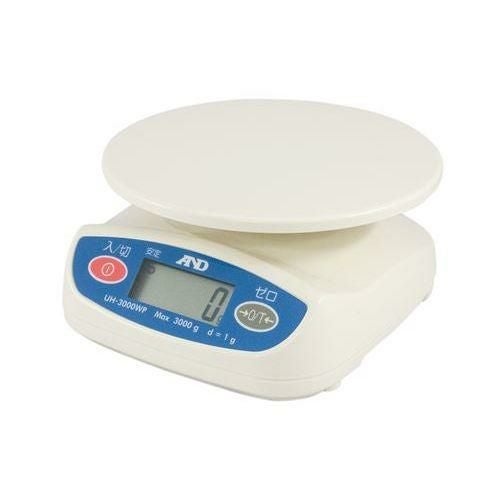 A&D 防塵・防水デジタルはかり UH-3000WP(ひょう量:3000g 最小表示:1g)/小物送料対象