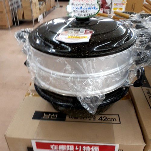 業務用/新品】【マルゼン】電気卓上蒸し器 MUSE-044T1 幅390×奥行400