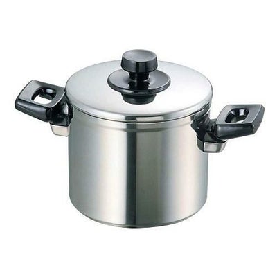 ソースポット 超厚底 両手 18cm YUS180 コルチナ