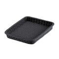 PPラタン ベーカリーバスケット 40型 ブラック BB-410-BK
