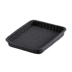 PPラタン ベーカリーバスケット 40型 ブラック BB-410-BK