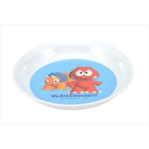 メラミン お子様食器 ダイナソワーズ おやつ皿 MC-34D