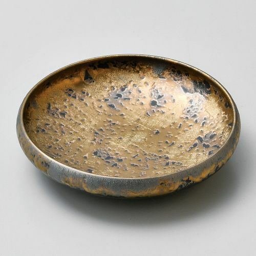 金タタキ鉄鉢向付 φ16×3.6cm 044-169